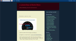 Desktop Screenshot of bionicelbow.blogspot.com