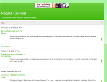 Tablet Screenshot of naturacuriosa.blogspot.com