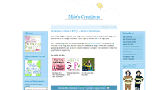 Desktop Screenshot of miloscreations.blogspot.com