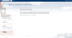 Desktop Screenshot of larboledacerrado.blogspot.com