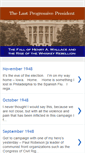 Mobile Screenshot of lastprogressivepresident.blogspot.com