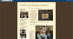 Desktop Screenshot of escuela-sarmiento-157.blogspot.com