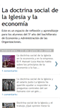Mobile Screenshot of laiglesiaylaeconomia.blogspot.com