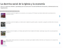 Tablet Screenshot of laiglesiaylaeconomia.blogspot.com