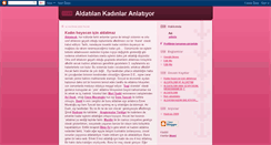 Desktop Screenshot of aldatilankadinlaranlatiyor.blogspot.com