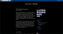 Desktop Screenshot of imagingtrends.blogspot.com