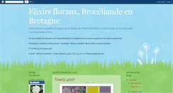 Desktop Screenshot of elixirsflorauxbroceliande.blogspot.com