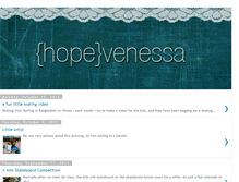 Tablet Screenshot of hopevenessa.blogspot.com