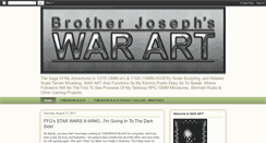 Desktop Screenshot of brotherjosephswarart.blogspot.com