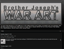 Tablet Screenshot of brotherjosephswarart.blogspot.com