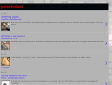 Tablet Screenshot of peterhollardart.blogspot.com