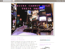 Tablet Screenshot of chickscannotholdtheirsmoke.blogspot.com