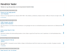 Tablet Screenshot of hendrickvader.blogspot.com