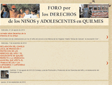 Tablet Screenshot of foroninezquilmes.blogspot.com