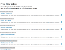 Tablet Screenshot of freekidsvideos.blogspot.com