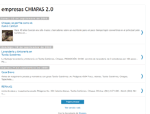 Tablet Screenshot of empresas-de-chiapas.blogspot.com