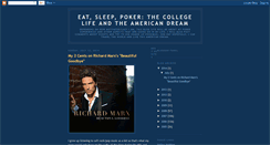 Desktop Screenshot of eatsleeppoker.blogspot.com