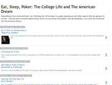 Tablet Screenshot of eatsleeppoker.blogspot.com