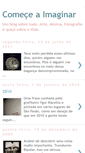 Mobile Screenshot of comeceaimaginar.blogspot.com