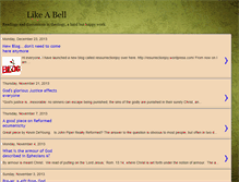 Tablet Screenshot of likeabell.blogspot.com
