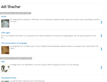 Tablet Screenshot of adishachar.blogspot.com