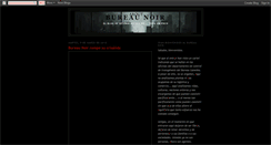 Desktop Screenshot of bureaunoir.blogspot.com