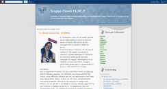 Desktop Screenshot of gruppoclown.blogspot.com