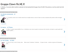 Tablet Screenshot of gruppoclown.blogspot.com