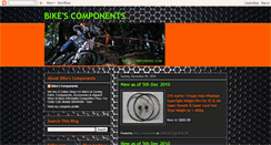 Desktop Screenshot of bikescomponents.blogspot.com