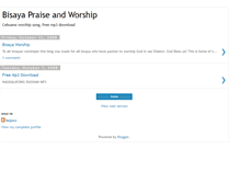 Tablet Screenshot of cebuanoworship.blogspot.com