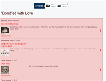 Tablet Screenshot of bondedwithlove.blogspot.com