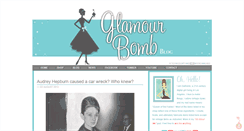 Desktop Screenshot of glamourbomb.blogspot.com