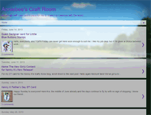 Tablet Screenshot of anniebeescraftroom.blogspot.com