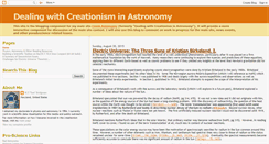 Desktop Screenshot of dealingwithcreationisminastronomy.blogspot.com