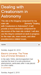 Mobile Screenshot of dealingwithcreationisminastronomy.blogspot.com