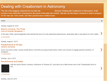 Tablet Screenshot of dealingwithcreationisminastronomy.blogspot.com