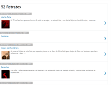 Tablet Screenshot of 52retratos.blogspot.com
