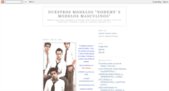 Desktop Screenshot of nohemysmodelos.blogspot.com