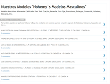 Tablet Screenshot of nohemysmodelos.blogspot.com