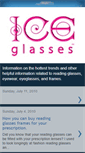 Mobile Screenshot of icereadingglasses.blogspot.com