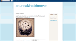 Desktop Screenshot of anunnakirockforever.blogspot.com