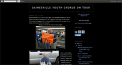 Desktop Screenshot of gyc2009tour.blogspot.com