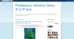 Desktop Screenshot of profadriana4e5ano.blogspot.com