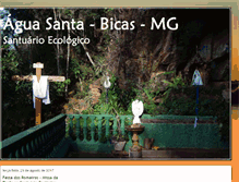 Tablet Screenshot of aguasantasantuario.blogspot.com