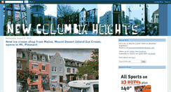 Desktop Screenshot of newcolumbiaheights.blogspot.com