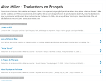 Tablet Screenshot of alice-miller.blogspot.com