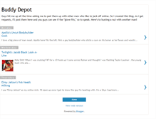 Tablet Screenshot of buddy-depot.blogspot.com