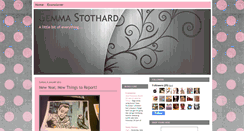 Desktop Screenshot of gemmastothard.blogspot.com