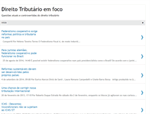 Tablet Screenshot of direitotributarioemfoco.blogspot.com
