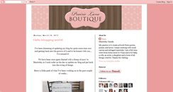 Desktop Screenshot of prairieboutique.blogspot.com